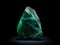 Gorgeous translucent green jade stone