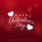 Gorgeous valentine`s day background design