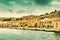 Gorgeous Valletta cityscape with embankment, view from the sea