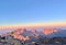 Gorgeous views from the top of Djebel Toubkal, North Africa's highest mountain, at sunrise. Morocco.