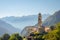 The gorgeous village of Soglio Val Bragaglia, Grisons, Switzerland