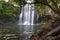 Gorgeous waterfall in Costa Rica