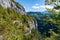 Gorges de la Bourne, the Bourne canyon near Villard de Lans, Vercors in France