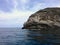 Gorilla`s face rock in Arraial do Cabo, Rio de Janeiro