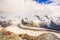 Gorner Glacier view from Gornergrat Station, Zermatt, Switzerland, Europe