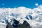 Gornergrat glacier at summer