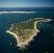Gorriti island in Punta del Este Uruguay