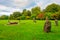 Gorsedd Stone Circle at Bute park in Cardiff, UK