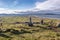 Gortmore, Northern Ireland, UK - September 18 2022 : Manannan Mac Lir Statue by John Darre Sutton - He is a warrior and