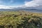 Gortmore, Northern Ireland, UK - September 18 2022 : Manannan Mac Lir Statue by John Darre Sutton - He is a warrior and