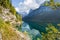 Gosau lake with Dachstein glacier in Summer, Upper Austria