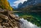 Gosauseen or Vorderer Gosausee lake, Upper Austria.