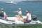 Gosford, Australia - January 1, 2014: Children sailing. Editoria