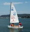 Gosford, Australia - September 27, 2012: Children sailing. Editorial