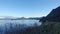 Gossa mountains from Midsund road in the Romsdalfjord near Molde, Norway