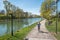 Gota Canal during spring in Sweden