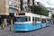 Gothenburg blue tram