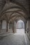 Gothic archway in Mons Town Hall, Belgium