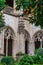 Gothic atrium of Monastery of San Juan de los Reyes in the city of Toledo, Spain