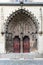 Gothic basilica in Hronsky Benadik, Slovakia