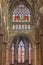Gothic basilica of Saint Michael. Interior. Bordeaux, France