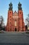 Gothic belfries of the historic cathedral