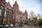 Gothic castle of the Teutonic knights Marienwerder in Kwidzyn, Poland