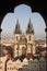 Gothic cathedral in Prague