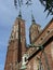 Gothic cathedral of St. John the Baptist on Tumski island. One of the famous landmarks in the city. Wroclaw
