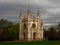 Gothic chapel Peterhof city saint peterburg