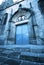 Gothic church door