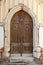 Gothic church doorway