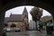 Gothic Church of St. Gertrude in the old town Kaunas, Lithuania. One of the oldest Brick Gothic churches and buildings of Gothic