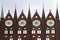 Gothic City Hall facade, Hanseatic town Stralsund, Germany