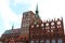 Gothic City Hall in Hanseatic town Stralsund in Germany