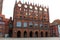 Gothic City Hall in Hanseatic town Stralsund, Germany