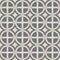 Gothic Cross in the circle seamless pattern. Popular motiff in Medieval european and Byzantine art.