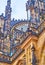 Gothic decors of St Vitus Cathedral, Prague Castle, Hradcany, Czech Republic