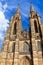 Gothic Elisabethkirche in university town of Marburg, Hesse, Germany