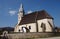 Gothic Evangelical church from the 14th century in Kocelovce.