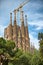 Gothic exterior of the Sagrada Familia