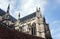 Gothic facade of the Saint-Pierre-et-Saint-Paul Cathedral