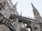 Gothic Flying Buttresses of Milan Cathedral