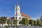 Gothic Franciscan Parish Church in Kezsthely, Hungary.