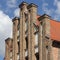 Gothic gable in Anklam in Germany