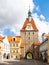 Gothic Lower Gate in Domazlice, Czech Republic