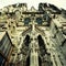 Gothic medieval St. PeterÃ¢â‚¬â„¢s Cathedral (Regensburg, Germany).