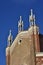 Gothic pinnacles in Venice