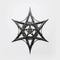 Gothic Realism Twisted Star Pentagram Vector Image