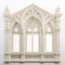 Gothic Romanticism 3d Printing Design With Window And Arches